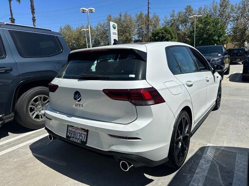 Opal White W / Black Roof 2024 Volkswagen Golf GTI 2.0T 380 S