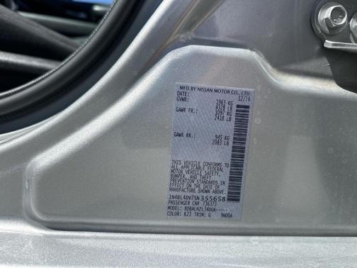 Brilliant Silver Metallic 2025 Nissan Altima SV