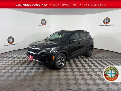 Cherry Black 2023 Kia Seltos EX