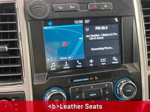 Shadow Black 2017 Ford F-150 Lariat