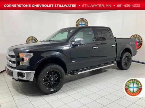 Shadow Black 2017 Ford F-150 Lariat
