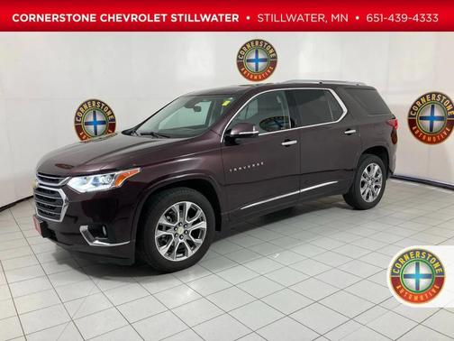 Mosaic Black Metallic 2018 Chevrolet Traverse Premier