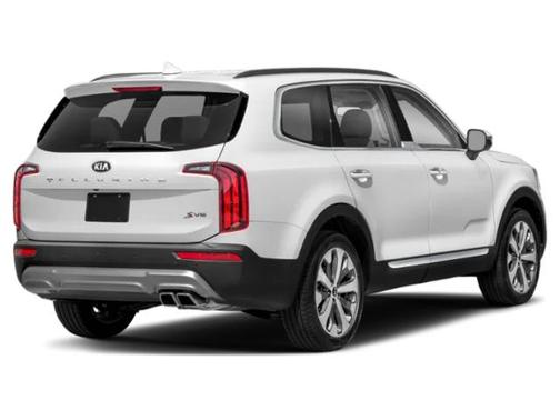 Glacial White Pearl 2021 Kia Telluride S
