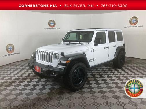 Bright White Clearcoat 2021 Jeep Wrangler Unlimited Sport