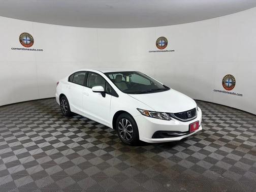 Taffeta White 2014 Honda Civic LX