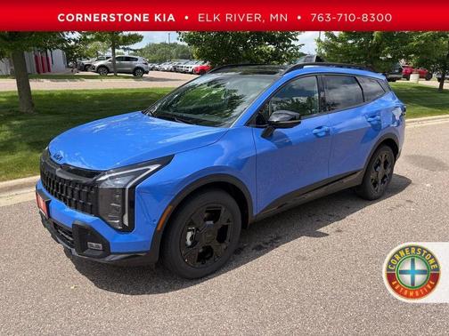 Nebular Blue 2026 Kia Sportage X-Line
