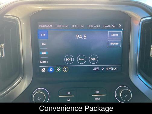 Black 2021 Chevrolet Silverado 1500 RST