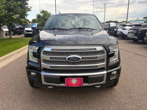 Shadow Black 2017 Ford F-150 Platinum