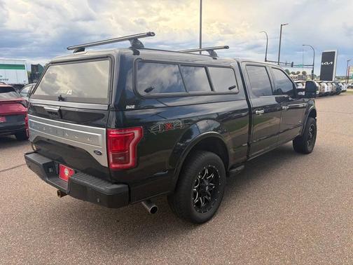 Shadow Black 2017 Ford F-150 Platinum