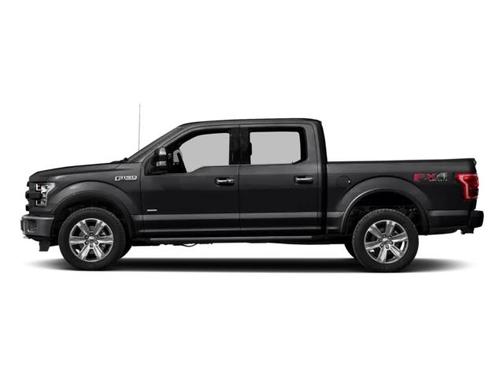 Shadow Black 2017 Ford F-150 Platinum