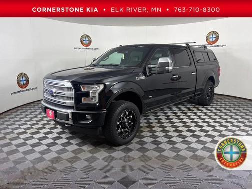 Shadow Black 2017 Ford F-150 Platinum