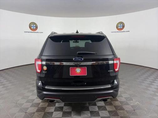 Shadow Black 2018 Ford Explorer XLT
