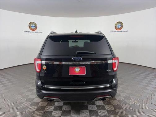 Shadow Black 2018 Ford Explorer XLT