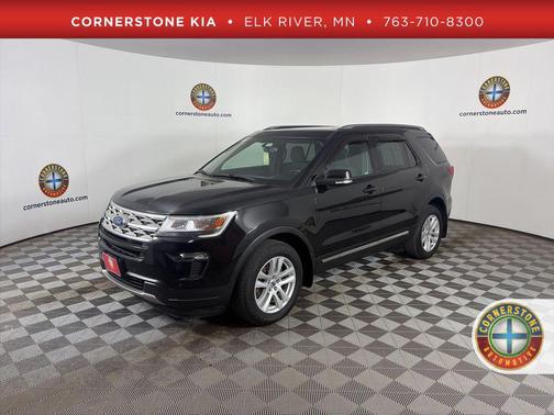 Shadow Black 2018 Ford Explorer XLT