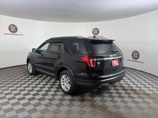 Shadow Black 2018 Ford Explorer XLT