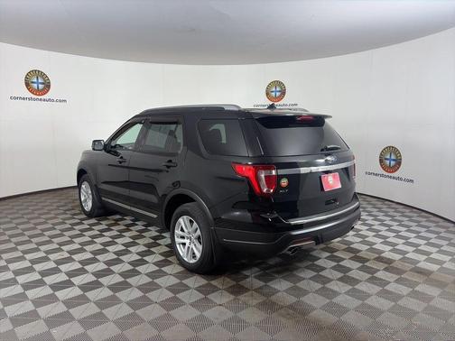 Shadow Black 2018 Ford Explorer XLT