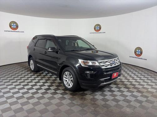 Shadow Black 2018 Ford Explorer XLT
