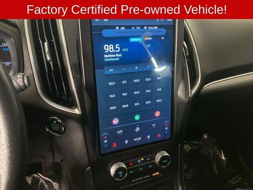 Carbonized Gray Metallic 2024 Ford Edge Titanium