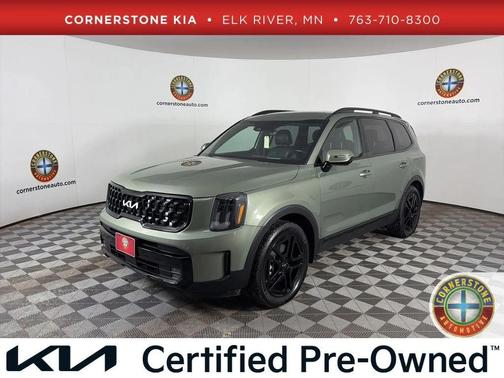 Jungle Green 2024 Kia Telluride SX Prestige X-Line