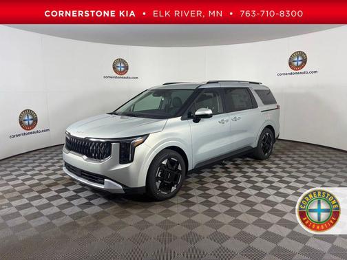 Ivory Silver 2026 Kia Carnival EX