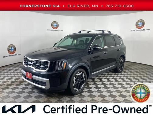 Ebony Black 2025 Kia Telluride S