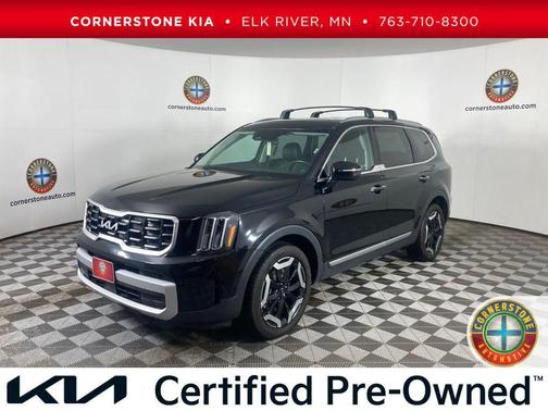 Ebony Black 2025 Kia Telluride S