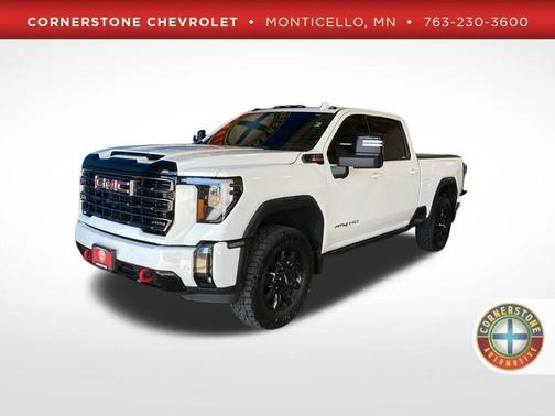 Summit White 2024 GMC Sierra 2500 AT4