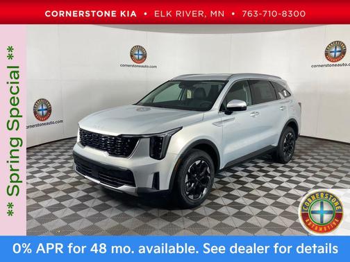 Ivory Silver 2026 Kia Sorento S