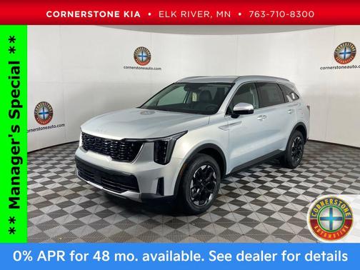 Ivory Silver 2026 Kia Sorento S