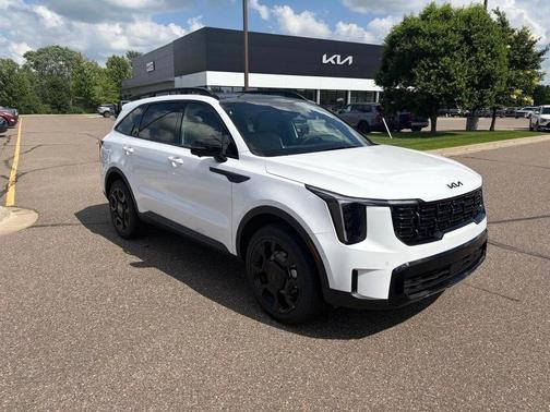 White 2026 Kia Sorento SX