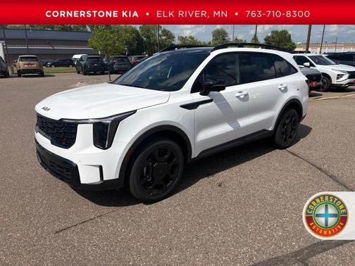 White 2026 Kia Sorento SX