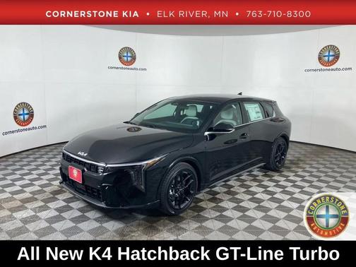 Aurora Black Pearl 2026 Kia K4 GT-Line Turbo
