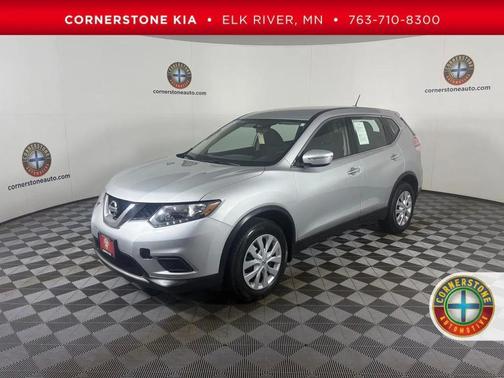 Brilliant Silver 2015 Nissan Rogue S