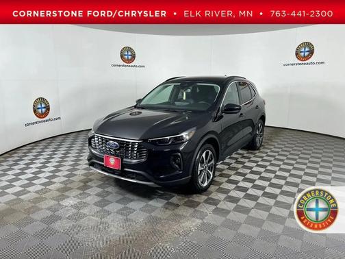 Agate Black Metallic 2024 Ford Escape Platinum