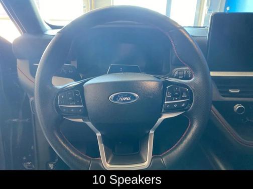 Agate Black Metallic 2025 Ford Explorer ST-Line