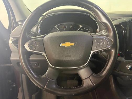 Red 2018 Chevrolet Traverse LT Cloth