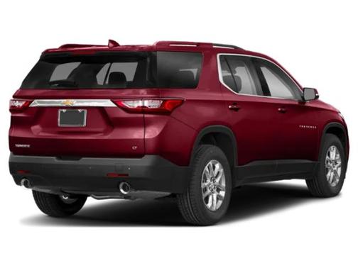 Red 2018 Chevrolet Traverse LT Cloth