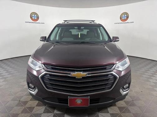 Red 2018 Chevrolet Traverse LT Cloth