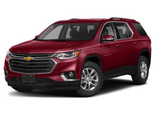 Red 2018 Chevrolet Traverse LT Cloth