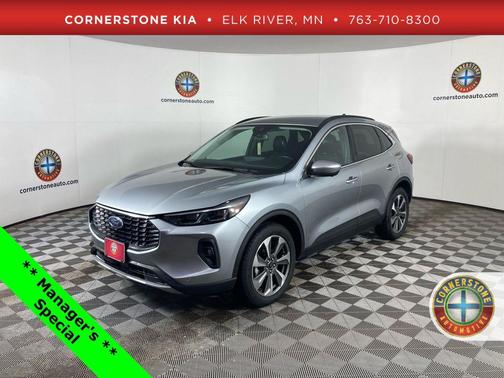 Iconic Silver Metallic 2024 Ford Escape Platinum