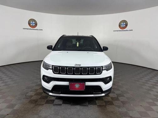 Bright White Clearcoat 2025 Jeep Compass Limited
