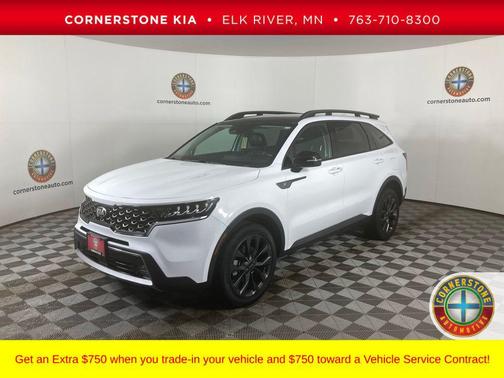 Glacial White Pearl 2021 Kia Sorento EX