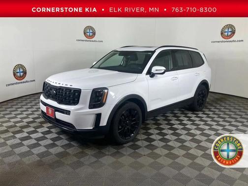 Glacial White Pearl 2021 Kia Telluride EX
