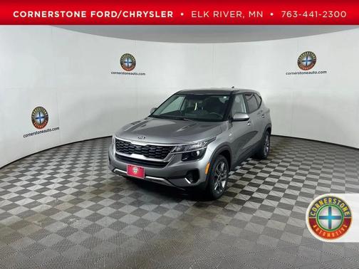 Steel Gray 2021 Kia Seltos LX