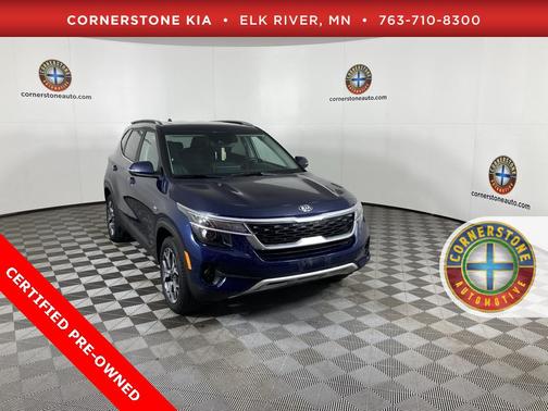 Dark Ocean Blue 2021 Kia Seltos EX