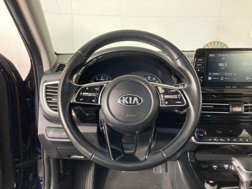 Dark Ocean Blue 2021 Kia Seltos EX