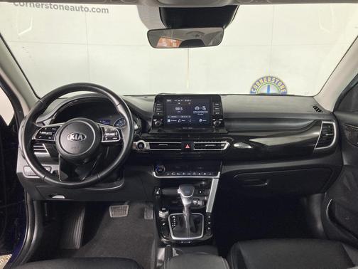 Dark Ocean Blue 2021 Kia Seltos EX