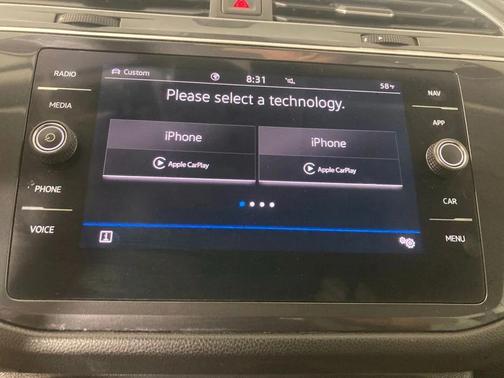 Pure White 2021 Volkswagen Tiguan 2.0T SEL