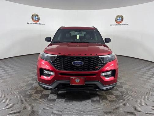 Rapid Red Metallic Tinted Clearcoat 2020 Ford Explorer ST