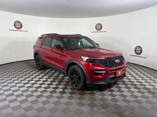 Rapid Red Metallic Tinted Clearcoat 2020 Ford Explorer ST